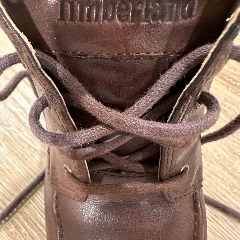 Vintage Timberland Leather Boots - Picture 7 of 8